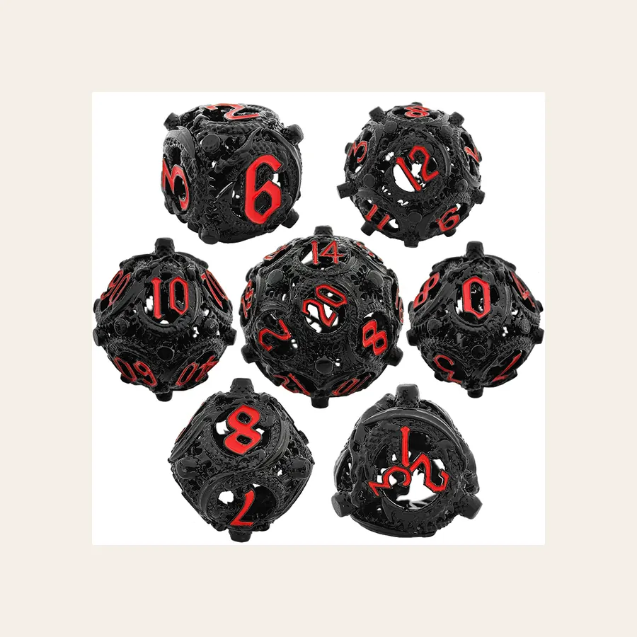 Wholesale Chinese dice SKU LKPL-1 hollow dice catalog