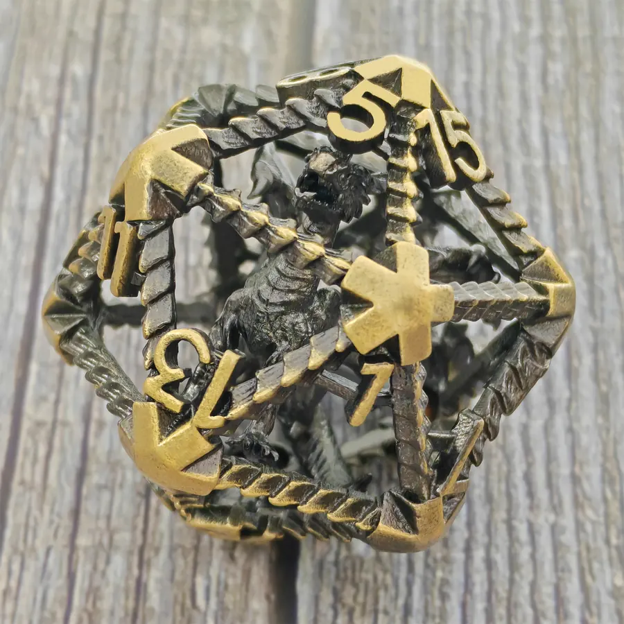 Wholesale Hollow  D100+D20 SKU D20-2 hollow dice catalog