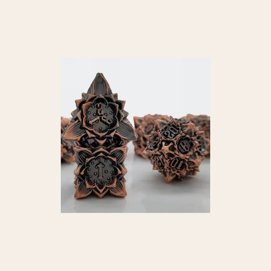 Wholesale Lotus Dice SKU LH-2 metal dice catalog