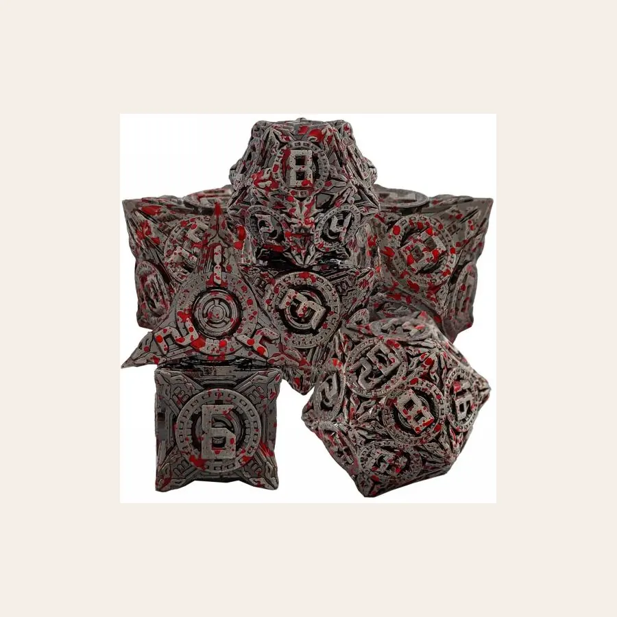 Mechanical metal dice wholesale product for game stores