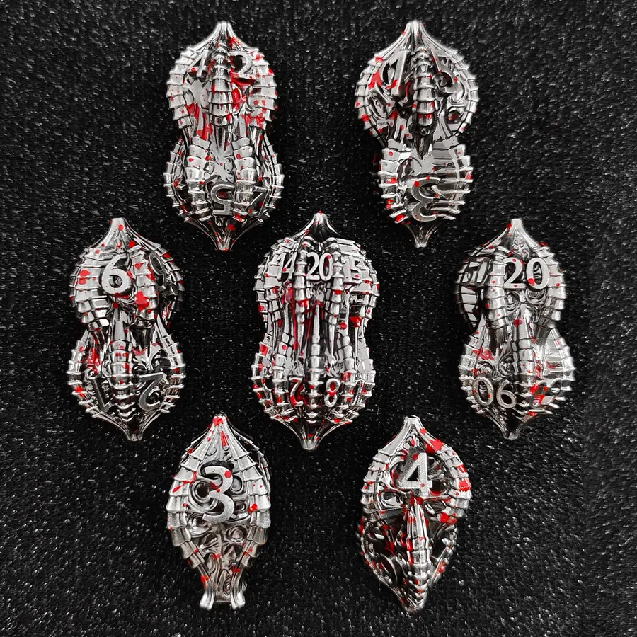 Wholesale Peanut dice SKU HS-1 metal dice catalog
