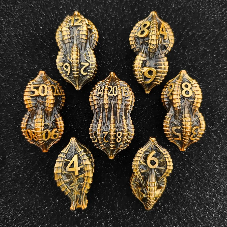 Wholesale Peanut dice SKU HS-2 metal dice catalog