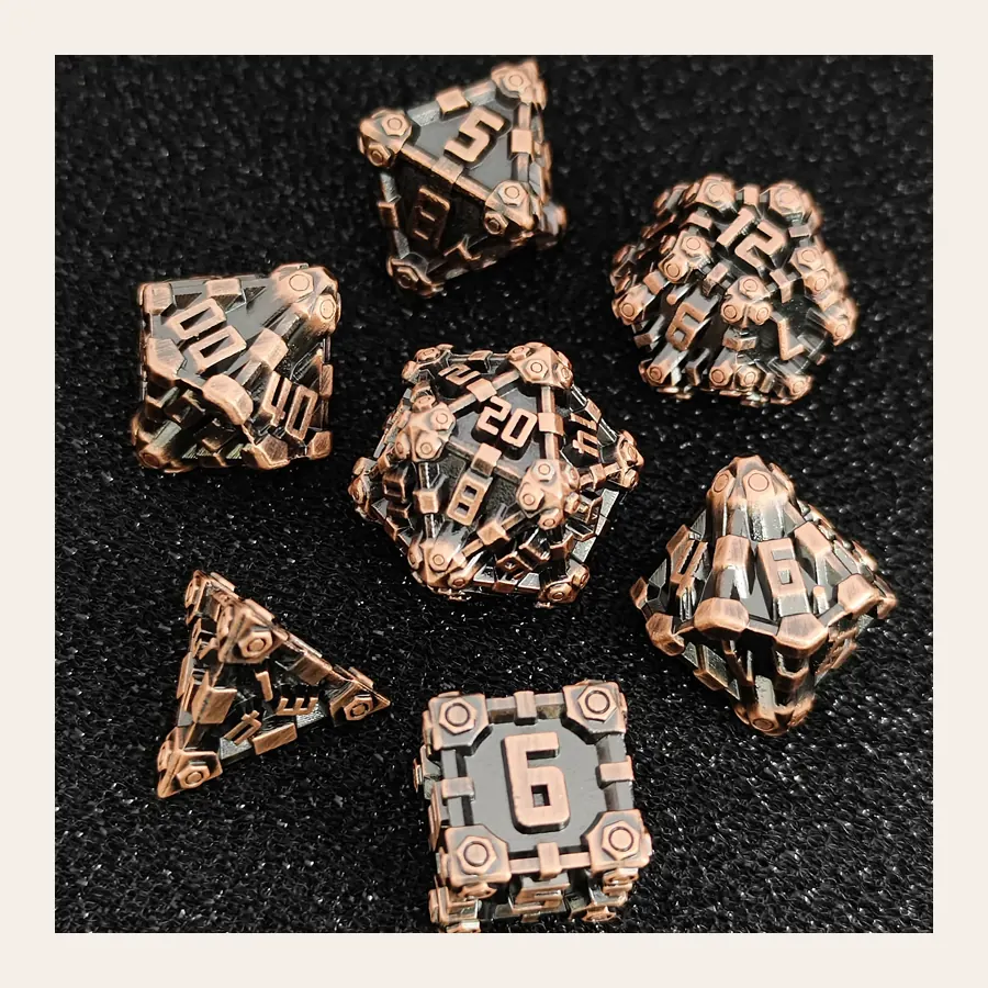 Wholesale Small size dice SKU XTZ-2 metal dice catalog