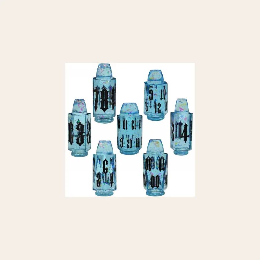 Wholesale Bullet Resin Dice SKU SZZD-2 resin dice catalog
