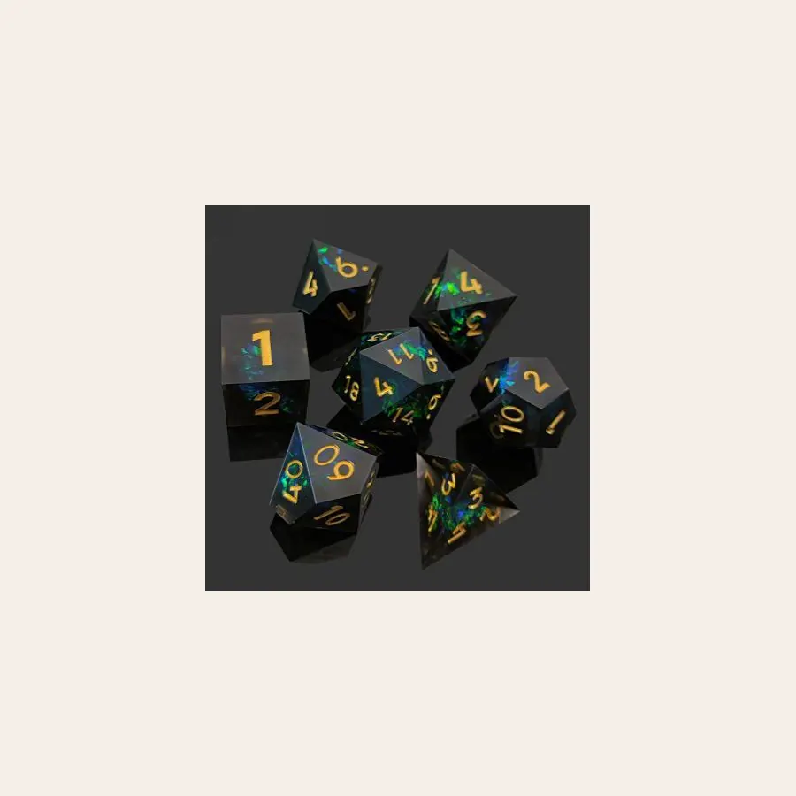 Wholesale New Font Resin Dice SKU SZ-29 resin dice catalog