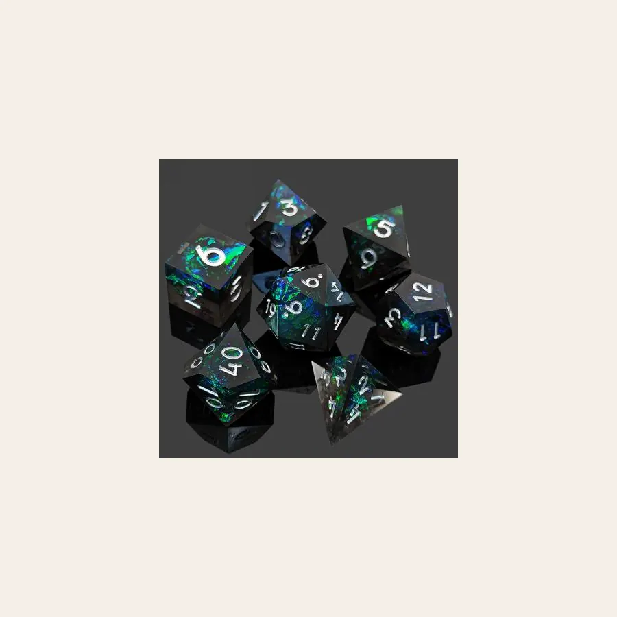 Wholesale New Font Resin Dice SKU SZ-30 resin dice catalog