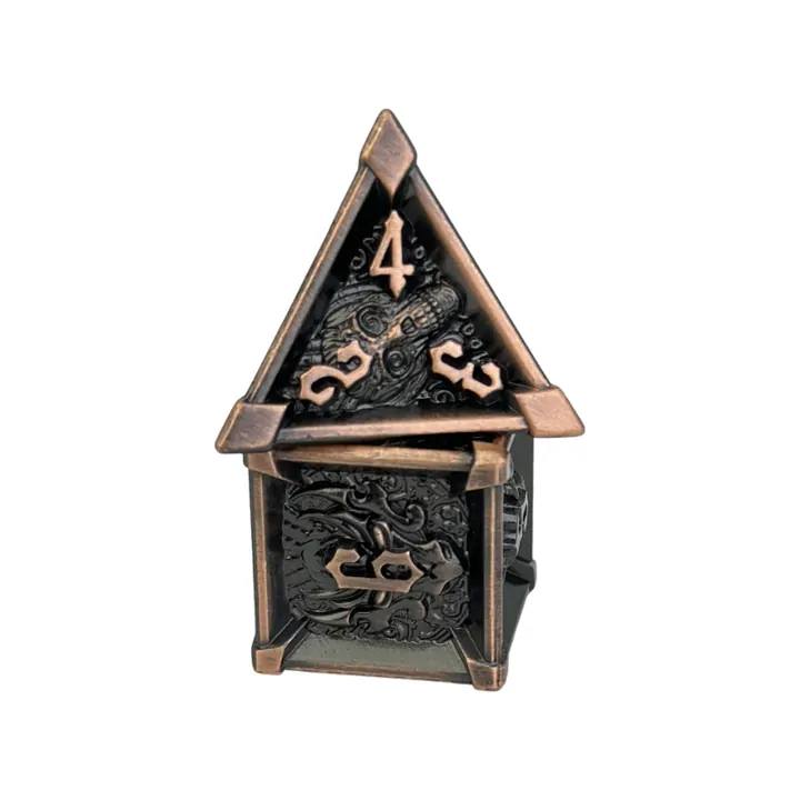 Real black dungeon specialty dice sample for wholesale d20 themes